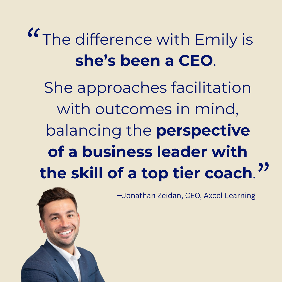 Jonathan Zeidan Testimonial for Emily Branton, Boss&Buddha